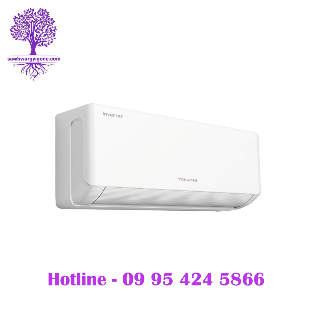 1.5 HP, R32, TKC-12WCR32PDA, TOKACHI, Split Type Air Conditioner (Inverter)