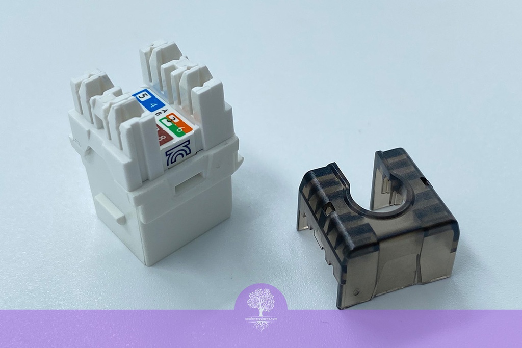 ERI type, Unshielded Modular Jack LS Simple 180° C6A 